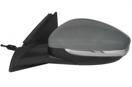 Oglinda laterala stanga (mecanica, convex, grunduit, cu semnalizator) potrivit OPEL CORSA F; PEUGEOT 208 II 05.19- [1]