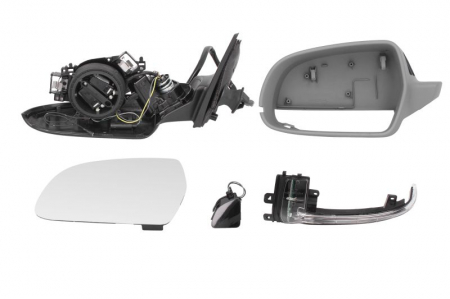 Oglinzi auto - Oglinda laterala Stanga potrivit AUDI A4 ALLROAD B8, A4 B8 -12.15 - potrivita