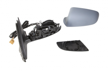 Oglinda stanga asferic, incalzita, crom, grunduita AUDI A4 intre 2000-2008 [1]