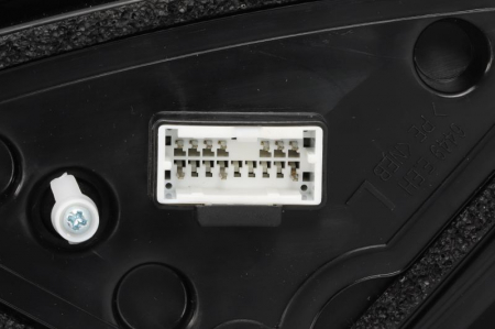 Oglinda stanga electric, asferic, cu incalzire, asistent schimbare benzi, grunduit, rabatabil electric, cu indicator potrivit HYUNDAI i30 PD 02.17- [2]