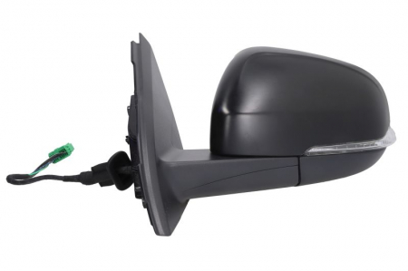 Oglinda stanga electric, asferic, cu incalzire, grunduit, cu semnalizator, cu senzor temperatura potrivit VOLVO S60 II 04.10-02.19 [1]