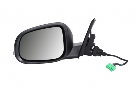 Oglinda stanga electric, asferic, cu incalzire, grunduit, cu semnalizator, cu senzor temperatura potrivit VOLVO S60 II 04.10-02.19 [0]