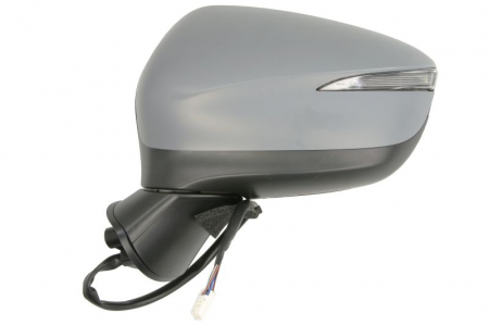 Oglinda stanga (electric, asferic, grund, rabatare electrica, cu semnalizator) potrivit MAZDA CX-3 05.15- [1]