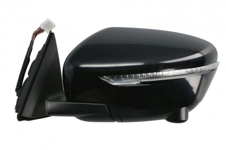 Oglinda stanga (electric, convex, asistent schimbare benzi, acoperit, cu semnalizator, cu camera) potrivit NISSAN ROGUE II, X-TRAIL T32 12.13-12.21 [1]