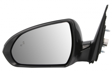 Caroserie - Oglinda stanga (electric, convex, cu încălzire, asistent de schimbare a benzii, rabatabil electric, cu indicator) potrivit HYUNDAI ELANTRA VI 06.15-12.20