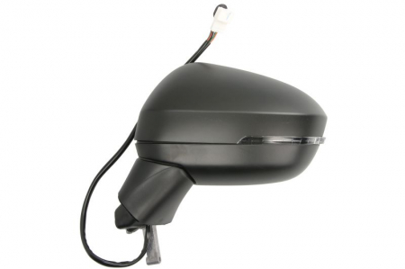 Oglinda stanga electric, convex, cu incalzire, asistent la schimbarea benzii, acoperit sub acoperire, rabatabil electric, cu semnalizator potrivit NISSAN QASHQAI III J12 02.21- [1]