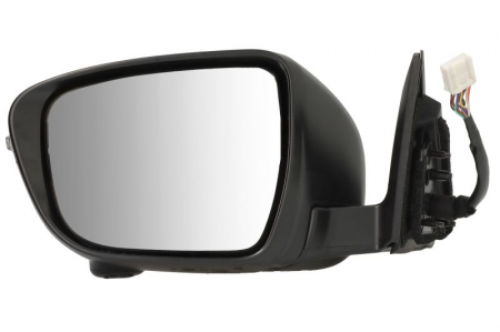 Piese Auto - Oglinda stanga (electric, convex, cu incalzire, asistent schimbare banda, grund, cu semnalizator, cu camera) potrivit NISSAN ROGUE II, X-TRAIL III T32 01.14-08.22
