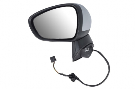 Piese Auto - Oglinda stanga electric, convex, cu incalzire, asistent schimbare benzi, grunduit potrivit OPEL CROSSLAND X 03.17-
