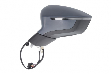 Oglinda stanga (electric, convex, cu incalzire, cu carcasa, cu semnalizator) potrivit SEAT ATECA 04.16- [1]