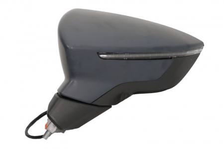 Oglinda stanga (electric, convex, cu incalzire, cu carcasa, cu semnalizator) potrivit SEAT LEON 5F 09.12-12.19 [1]