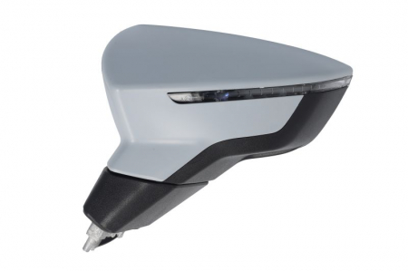 Oglinda stanga electric, convex, cu încălzire, cu semnalizator potrivit SEAT ARONA KJ, IBIZA V 6F 06.17- [1]