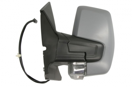 Oglinda stanga (electric, convex, cu incalzire, grund, cu semnalizator) potrivit FORD TRANSIT / TOURNEO CUSTOM 07.17-12.23 [1]