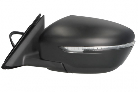 Oglinda stanga (electric, convex, cu incalzire, grund, rabatare electrica, cu semnalizator) potrivit NISSAN ROGUE II, X-TRAIL III T32 01.14-08.22 [1]