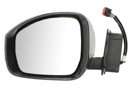 Oglinzi auto - Oglinda stanga (electric, convex, cu incalzire, grund, rabatare electrica) potrivit LAND ROVER DISCOVERY IV L319 04.14-04.17