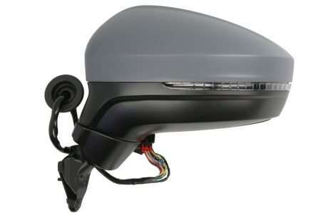 Oglinda stanga electric, cu memorie, asferic, cu incalzire, pliabil electric, cu indicator potrivit VW TIGUAN II 01.16- [1]