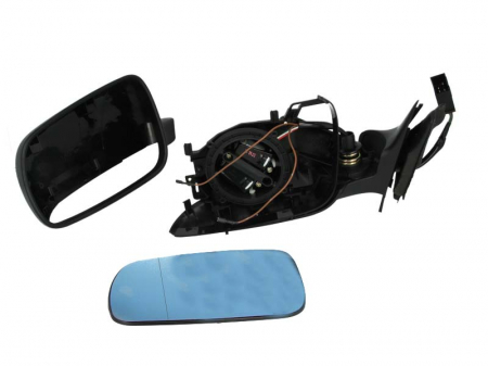 Oglinda stanga electrica, asferic, incalzita, albastra, grunduita AUDI A4 intre 1994-2001 [1]