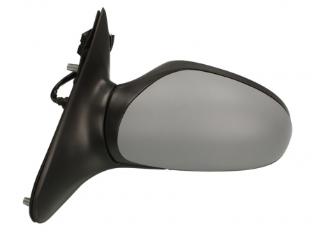 Caroserie - Oglinda stanga electrica, asferic, incalzita, albastra, grunduita PEUGEOT 406 intre 1999-2004