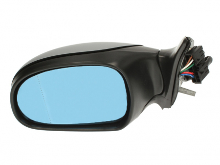 Oglinda stanga electrica, asferic, incalzita, albastra, grunduita PEUGEOT 406 intre 1999-2004 [1]