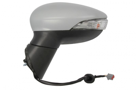 Oglinda stanga electrica, asferic, incalzita, crom, grunduita FORD B-MAX dupa 2012 [1]