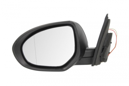 Oglinzi auto - Oglinda stanga potrivit MAZDA 6 2007-2013 - electrica, asferic, incalzita, crom, grunduita