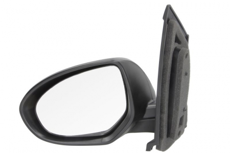Oglinda stanga electrica, asferic, incalzita, crom, grunduita, pliabila electric MAZDA 2 intre 2007-2015 [0]