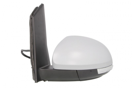 Oglinda stanga electrica, asferic, incalzita, crom, grunduita, pliabila electrica, cu lumina SEAT ALHAMBRA; VW SHARAN intre 2010-2015 [1]