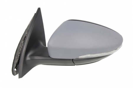 Oglinda stanga electrica, asferic, incalzita, crom, grunduita, pliabila electrica, cu lumina VW PASSAT intre 2010-2014 [1]