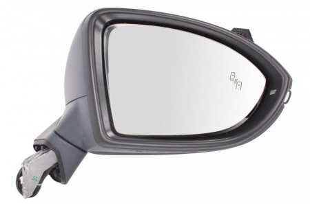Oglinda stanga electrica, asferic, incalzita, crom, grunduita VW GOLF SPORTSVAN dupa 2014 [0]