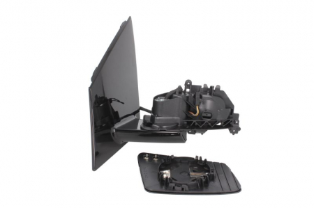 Oglinda stanga electrica, asferic, incalzita, crom, pliabila electrica, fara carcasa MERCEDES Clasa B W246, W242 dupa 2011 [1]