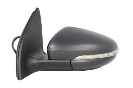 Oglinzi auto - Oglinda stanga potrivit VW GOLF 2008-2013 - electrica, asferic, incalzita, crom