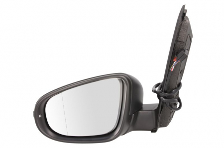 Oglinzi auto - Oglinda stanga potrivit VW TOURAN 2010-2015 - electrica, asferic, incalzita, crom