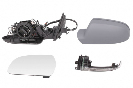 Oglinda stanga electrica, asferic, incalzita, grunduita AUDI A4 intre 2011-2016 [1]