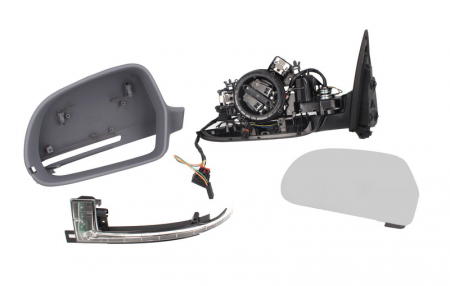Oglinda stanga electrica, asferic, incalzita, grunduita AUDI A6 intre 2008-2011 Oglinzi auto - Oglinda stanga electrica, asferic, incalzita, grunduita AUDI A6 intre 2008-2011
