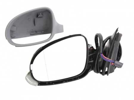 Oglinda stanga electrica, asferic, incalzita, grunduita, pliabila electric VW PASSAT intre 2005-2010 [0]