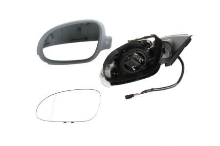 Oglinda stanga potrivit VW PASSAT 2000-2005 - electrica, asferic, incalzita, grunduita [1]