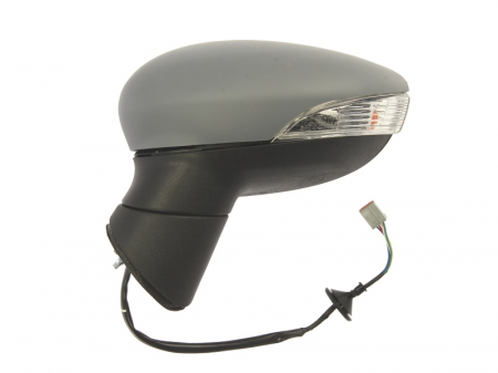 Oglinda stanga electrica, asferica, cu carcasa, cu semnalizare FORD FIESTA intre 2008-2013 [1]
