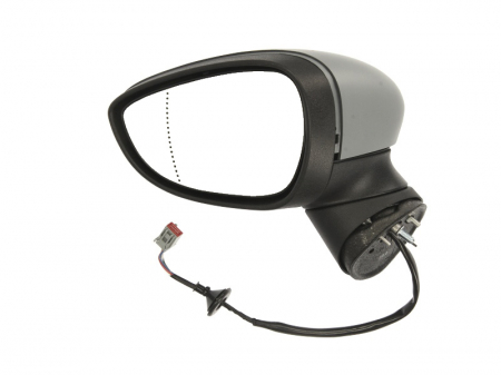 Oglinda stanga electrica, asferica, cu carcasa, cu semnalizare FORD FIESTA intre 2008-2013 [0]