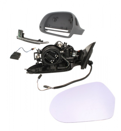 Caroserie - Oglinda stanga electrica asferica, incalzita, AUDI A5 8T intre 2006-2011