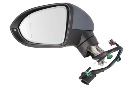Caroserie - Oglinda stanga electrica asferica, incalzita, crom, pliere electrica VW PASSAT, PASSAT ALLTRACK