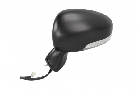 Oglinda stanga electrica asferica, incalzita, crom, TOYOTA AVENSIS [1]