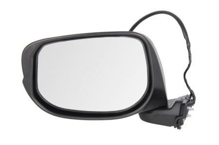 Oglinda stanga electrica crom, grunduita HONDA JAZZ intre 2008-2015 [0]
