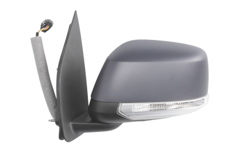 Oglinda stanga electrica crom, grunduita NISSAN NP300 NAVARA, PATHFINDER III dupa 2007 [1]