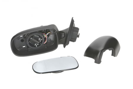 Oglinda stanga electrica cu memorie, asferica, incalzita, crom, pliere electrica SAAB 93 II intre 2002-2007 [0]