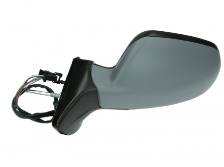 Oglinda stanga electrica incalzita, albastra, grunduita, pliabila electric PEUGEOT 407 intre 2004-2010 [1]