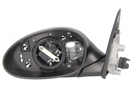 Caroserie - Oglinda stanga electrica, incalzita, crom, fara carcasa BMW 1, 3 intre 2003-2013