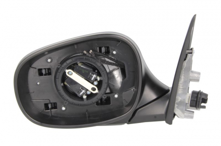 Oglinda stanga electrica, incalzita, crom, fara carcasa BMW Seria 3 intre 2008-2012 [0]