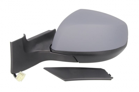 Oglinda stanga electrica incalzita, crom, grunduita OPEL AGILA; SUZUKI SPLASH dupa 2008 [1]