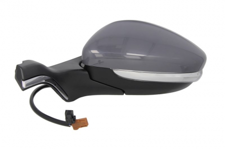 Oglinda stanga electrica incalzita, crom, grunduita PEUGEOT 208, 208 I dupa 2012 [1]