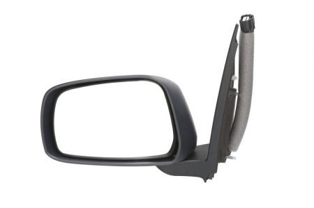 Oglinzi auto - Oglinda stanga electrica incalzita, crom, grunduita, pliabila electric NISSAN NAVARA, PATHFINDER intre 2005-2007
