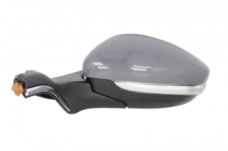 Oglinda stanga electrica incalzita, crom, grunduita, pliabila electric PEUGEOT 2008 I, 208, 208 I dupa 2013 [1]